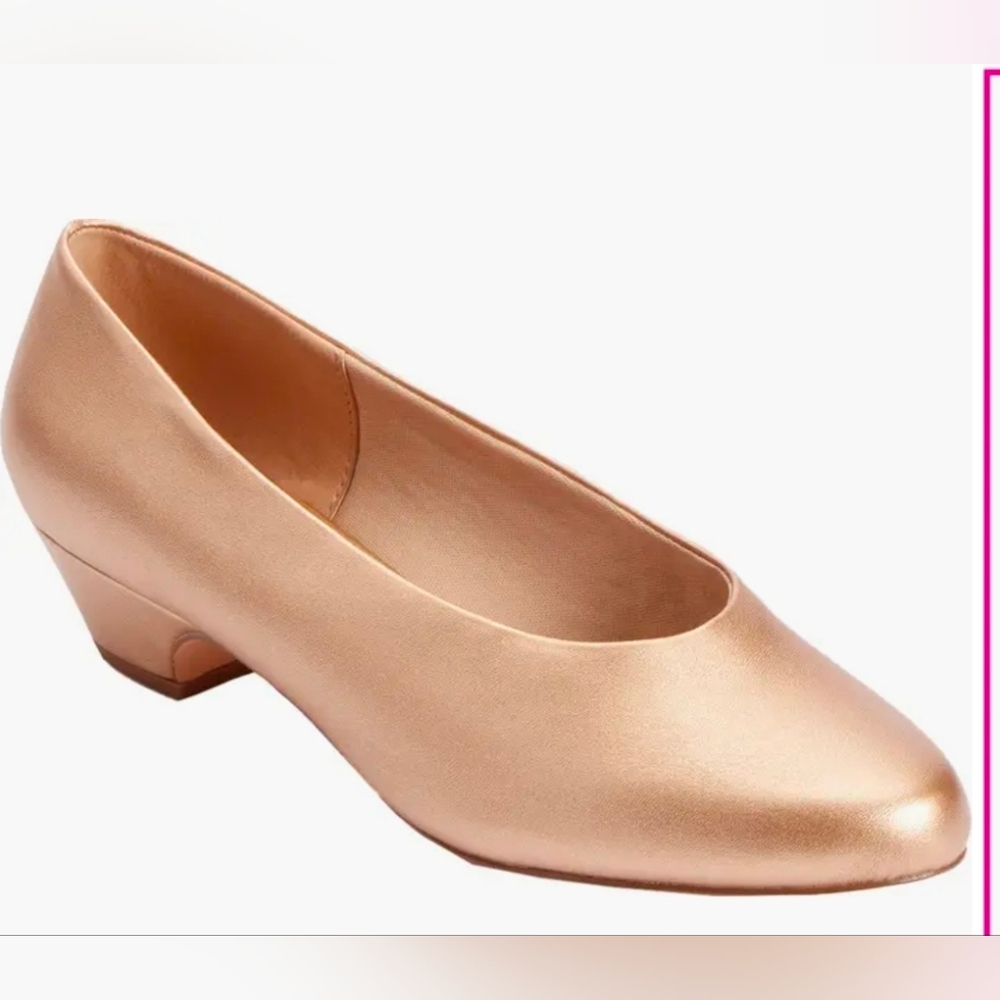 COMFORTVIEW Vida Kitten Heel Flats Loafer